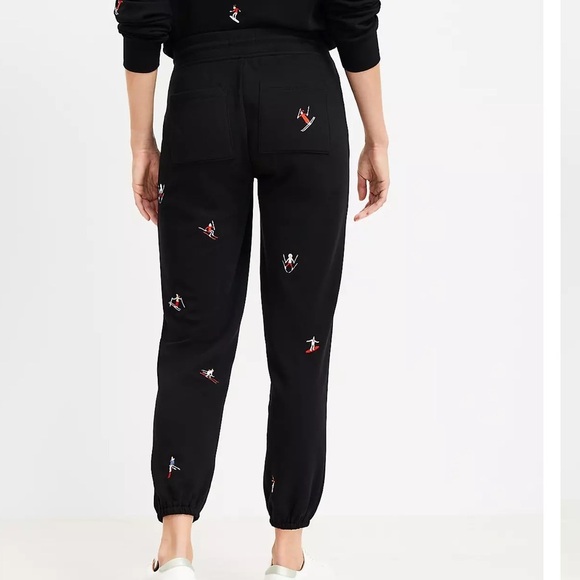 Lou and Grey Ski Cozy Cotton Terry Sweatpants - Picture 2 of 6